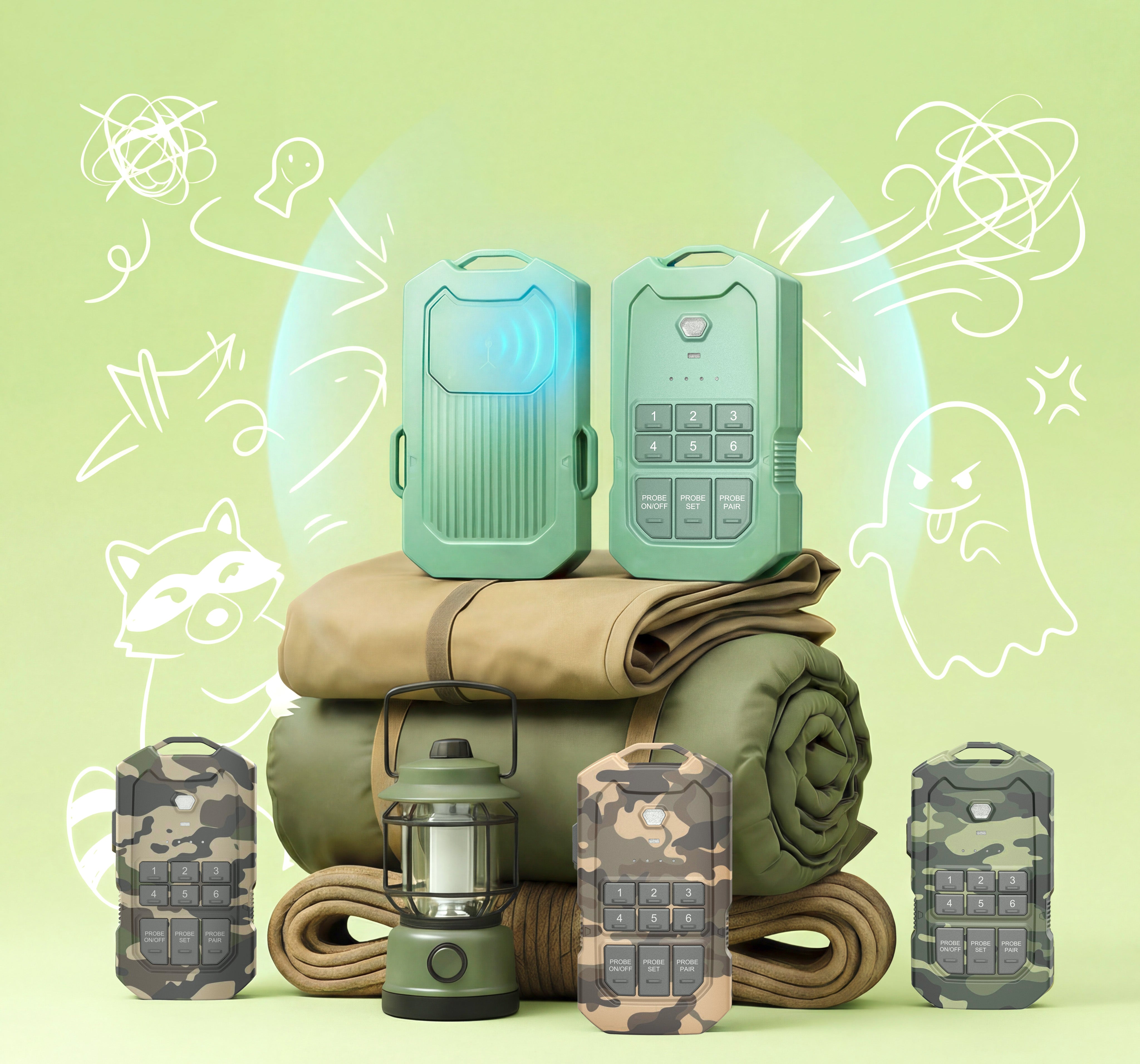 Spring Camping Safety:LETWESAF Camping Radar alarm Secures Your RV from Wildlife and Security Risks