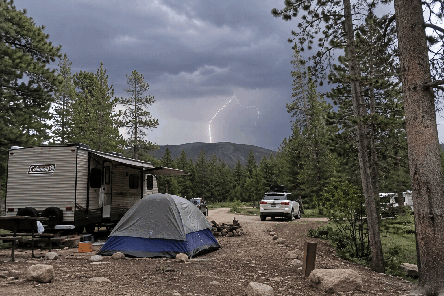 Rain Isn’t the Only Problem: What Campers Often Miss About Summer Thunderstorms | LETWESAF Camping Tips