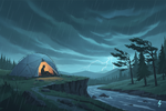 Camper’s Spring Storm Safety Guide | LETWESAF Camping Safety Tips