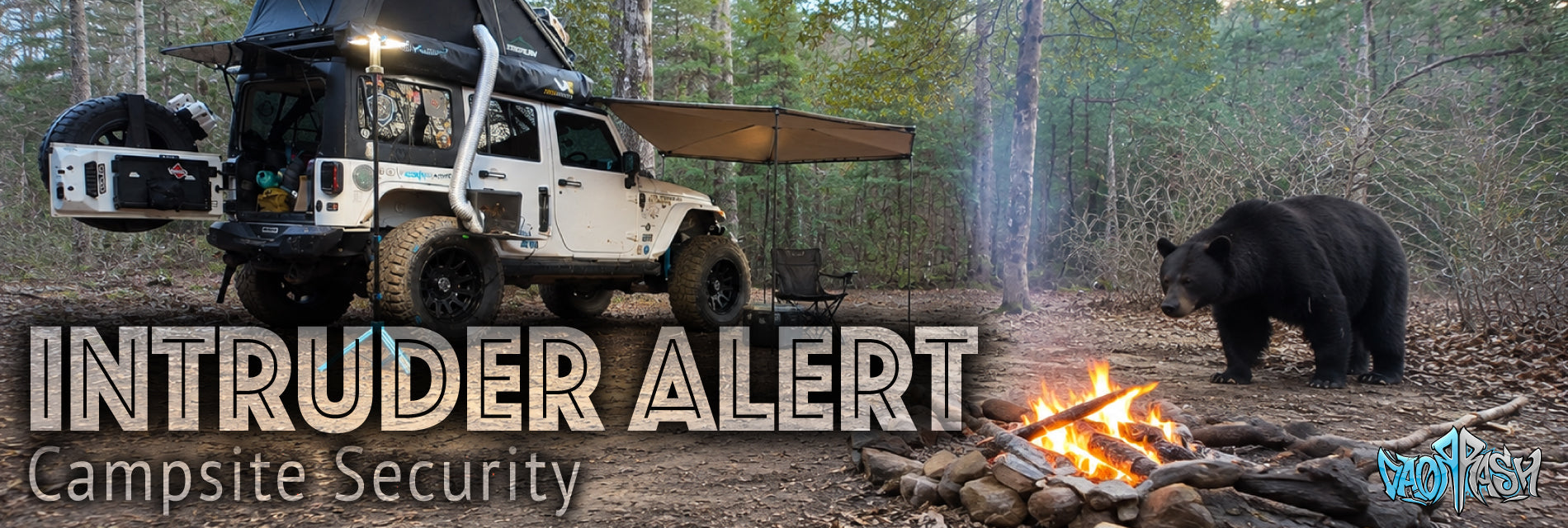 Camping Alone: Can a Perimeter Alarm Give You More Peace of Mind Off Grid?