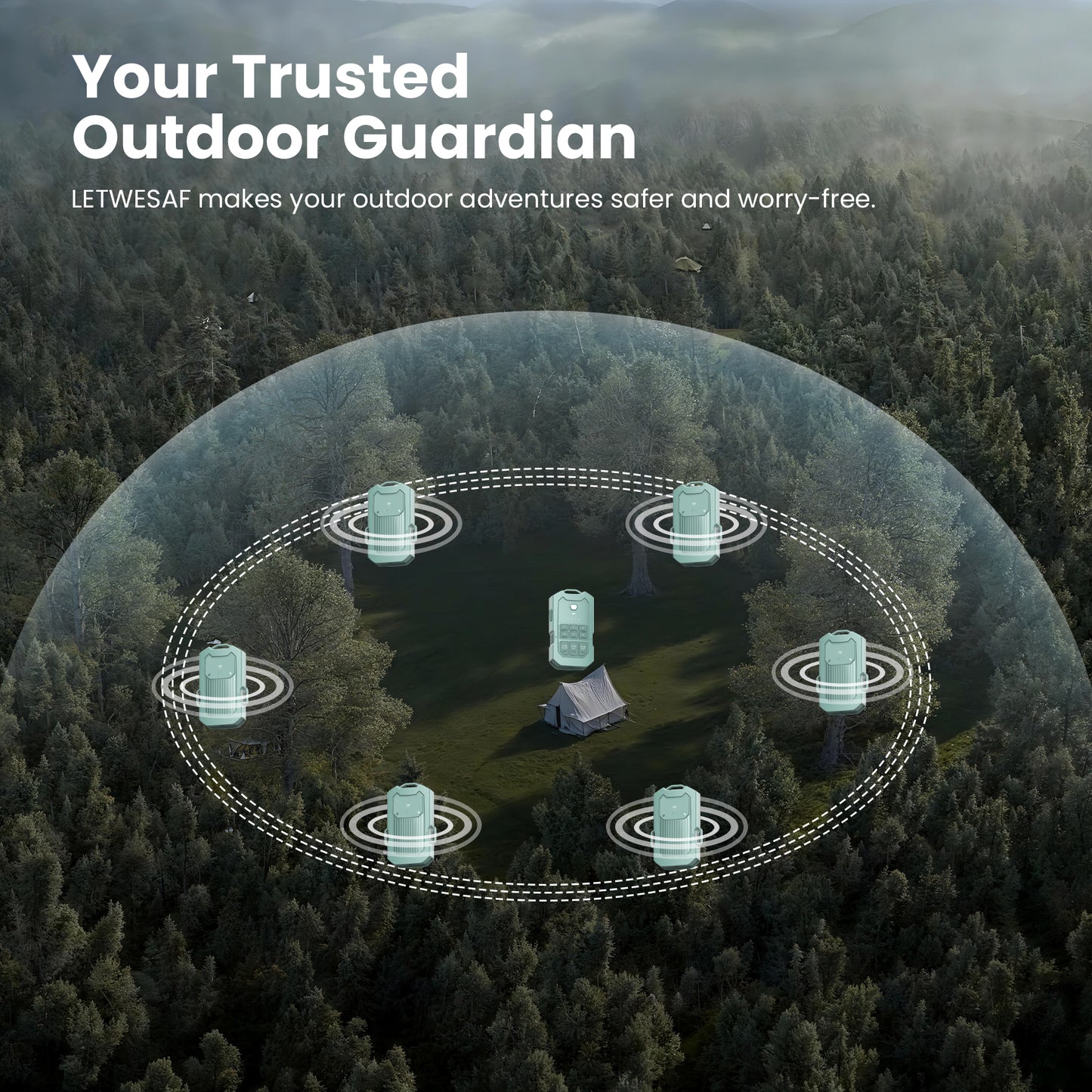 Camping Radar Security Detector