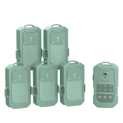 Camping Perimeter Alarm System-Standard (1 Receiver + 5 Detectors)