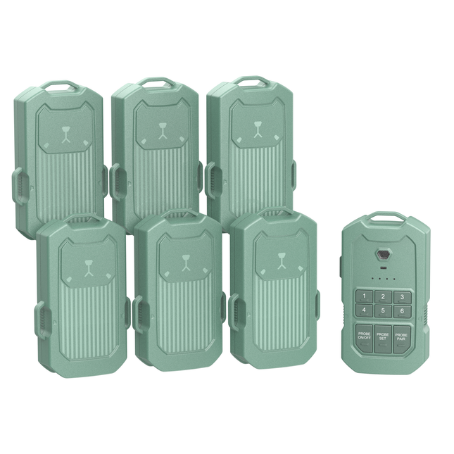 Camping Perimeter Alarm System-Standard (1 Receiver + 6 Detectors)
