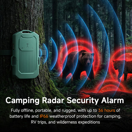 Camping Radar Security Detector
