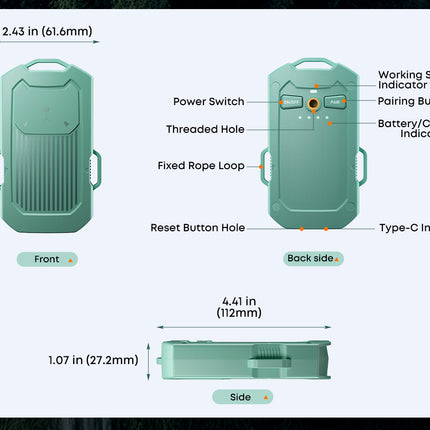 Camping Radar Security Detector